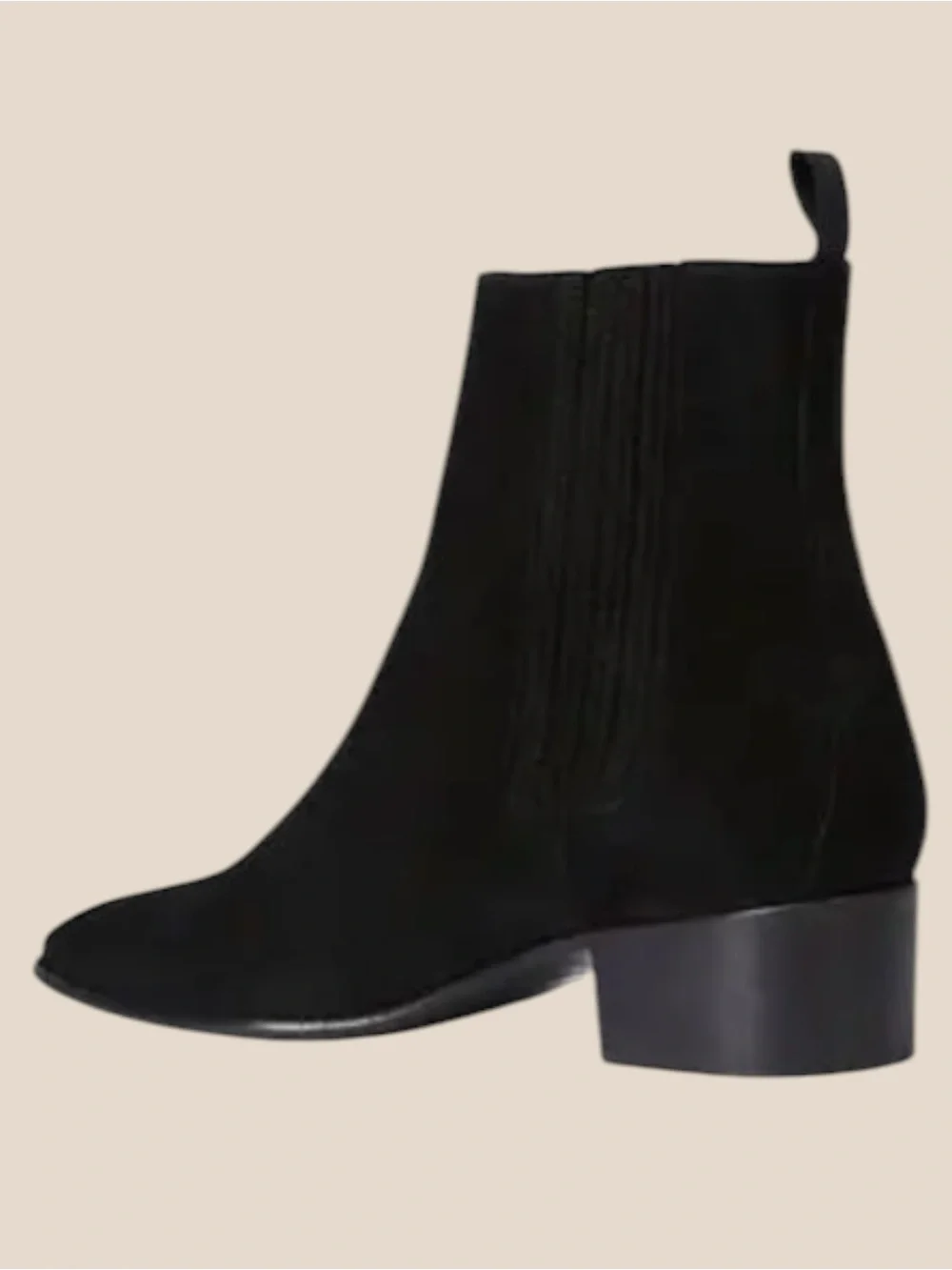The Kooples Black Suede Chelsea Boots | Women’s EU 43 / US 12 | NIB + Dust Bag
